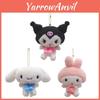 Adorable My Melody Plush Toy With Bow And Cherry Super Soft Short Plush 14cm
