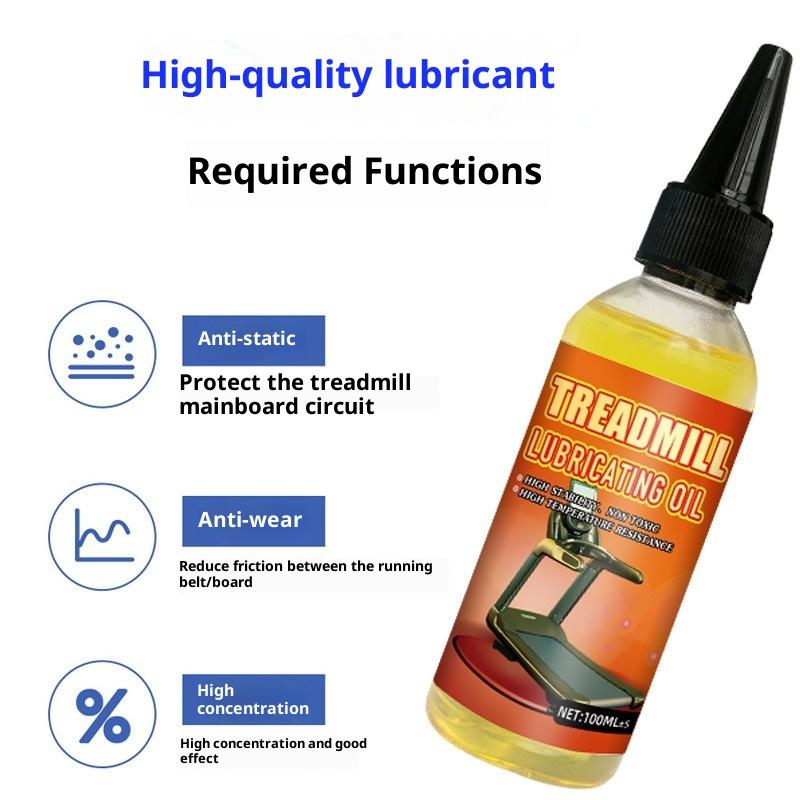 100 ml Non-stick Smörjolja för Gymutrustning Rostskyddande Smörjmedel Smörjande Tillbehör för Gymmaskin Löpband Rem Smörjmedel