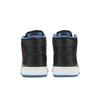 Air Jordan 1 Mid 'Radio Raheem' (Unisex) Black / Fire Pink-Photo Blue Vintage Basketball Shoes 554724 029