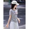 Xinfeiyu Women's Embroidered Summer T-shirt