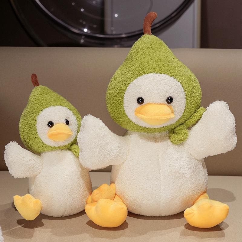 Cute Cute Little Pear Doll Plush Toy Duck Doll Children Soothing Rag Doll Girl Birthday Gift