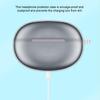 Earphone Charging Box TPU Shockproof Case with Hook Holder Bag Wireless Headphone Transparent Cover Protector Earbuds