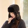 MEET SUNNY Women's Warm Windproof Lei Feng Hat with Face Mask