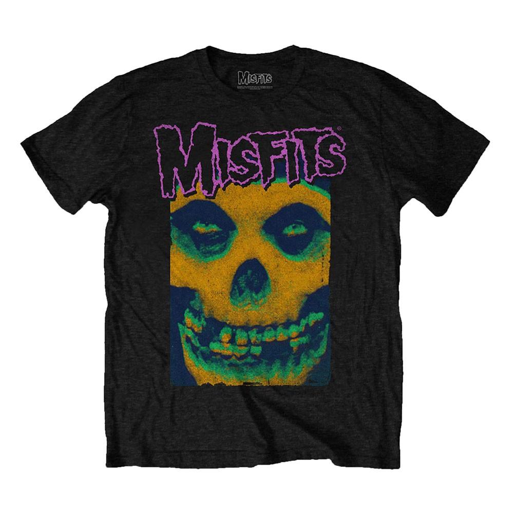 Men s Misfits Warhol Fiend Slim Fit T-shirt X-Large Black 4XL