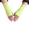 Guantes de Tela Color Sólido Verano Protección Solar Guantes de Conducir Guantes de Medio Dedo Guantes sin Dedos