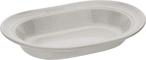 

staub 40508-030 Oval Plate, 9.8 inches (25 cm), Ca