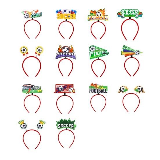 2026 Soccer Headband Functional Sports Hair Hoop Versatile Sports Hairband Unisex Game Day Football Fan Accessory