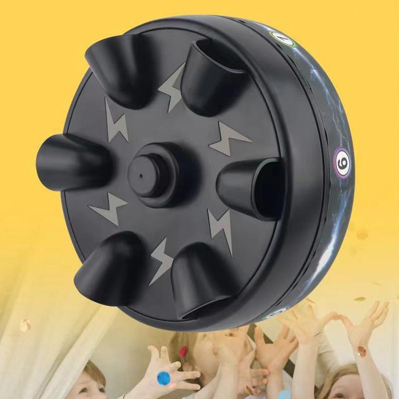 1 Stück Aufregender Roulette-Lügendetektor Sechs-Finger-Lügendetektor Test Schock-Finger-Spiel Party-Spielzeug für Freund Familienparty Brettspiel