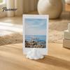 Office Desk Photo Holder 5Pcs 3D Printed Stand, Decorative Display Rack, Lovely Cloud Shape Picture Small Easel for Photos Leaf Artwork Hand Paintings