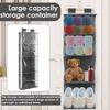 Over The Door Organizer with 4 Large Pockets Large Capacity Knitting Organizer Storage with Zipper Toy Plush/Hammock Hanging Bag