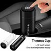 Auto Logo Thermoskanne Auslaufsichere Tasse Tragbare Flasche Auto Zubehör Für SpaceX Model 3 Y 2023 S Cybertruck Spielzeug Spule Bonina