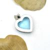 Blue Topaz Gemstone Pendant: 925 Sterling Silver Handmade Pendant Necklace Jewelry