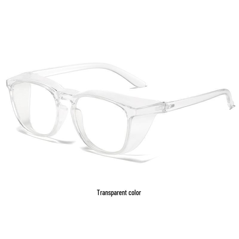 Lightweight and Stylish TR90 Large-frame Glasses with Anti-blue Light, Anti-fog, Anti-pollen, and UV Protection for Myopia.