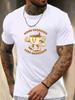 Retro More Espresso Coffee Cup Character Graphic Unisexs Cotton Crew Neck Tee Short Sleeve Loose Casual Daily Street Male Wear Top