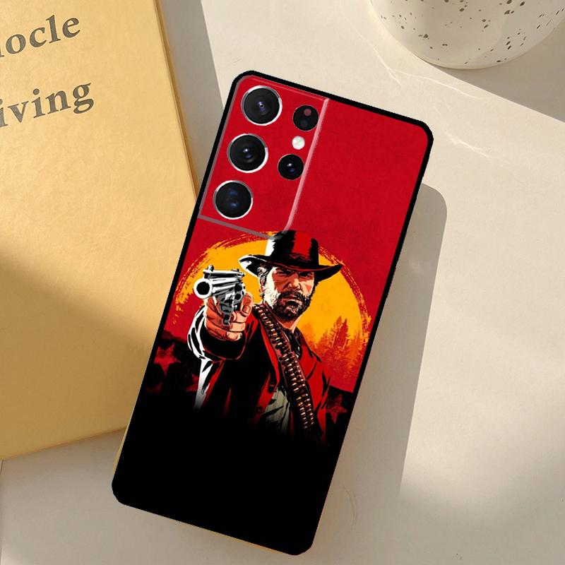 Red Dead Redemption 2 Case For Samsung Galaxy S23 S20 FE S21 S22 Ultra Note 20 S10e S8 S9 S10 Note 10 Plus Cover