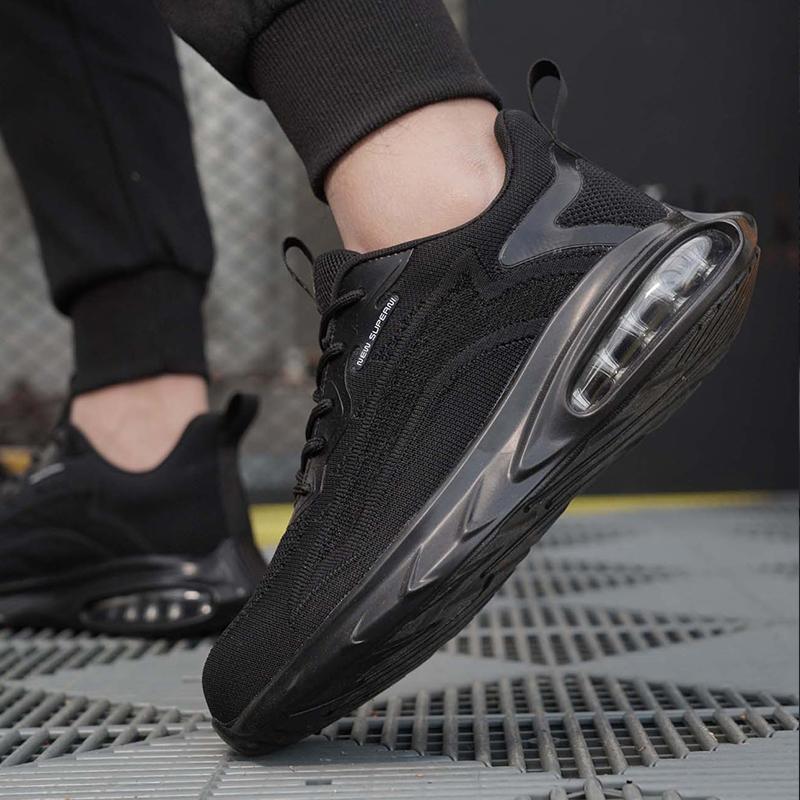 Work Shoes Steel Toe Shoes Men Safety Shoes Anti Smash Puncture-Proof Work Shoes Boots Fashion Indestructible Security Footwear