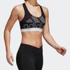 Adidas Sports Training Fitness Bra Women Underwear Black DH4446
