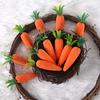 12Pcs Easter Home Kitchen Decoration Artificial Foam Carrot Mini Easter Carrot Ornament