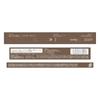 excel The Prime Eyebrow PE05 Grayish Brown Eyebrow Pencil with Brush and Powder 3-in-1