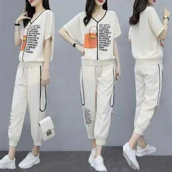 Set două piese de slăbit pentru femei plinute 2025: Ținută de vară la modă pentru un aspect măgulitor și tineresc