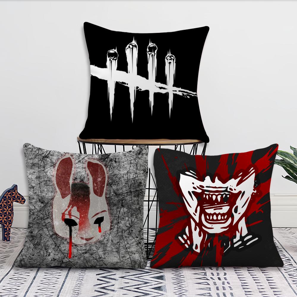 Game D-Dead By D-Daylight Pillow Case Living Room Home Sofa Office Shop Cover Printing Comfort Decoration Nordic Simplicity