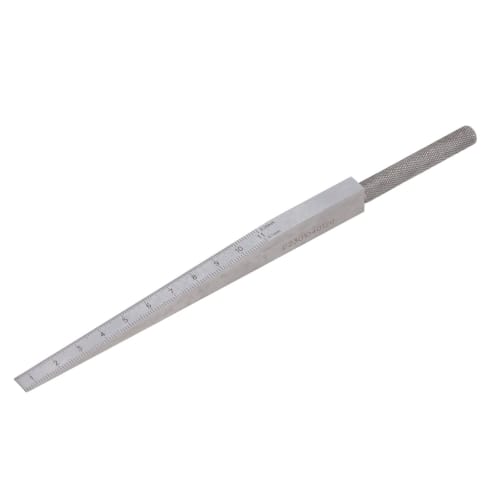 Easy-to-read, 2-scale Feeler Gauge with Storage Bag, 0.5-11mm, for Measuring Hole Diameter, Length, and Gaps, Made of Durable Stainless Steel, Suitabl