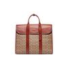 New COACH Gotham Cow Leather Briefcase, Shoulder Bag, Crossbody Bag, Handbag Large Men's Brown & Rusty C5319-NU3