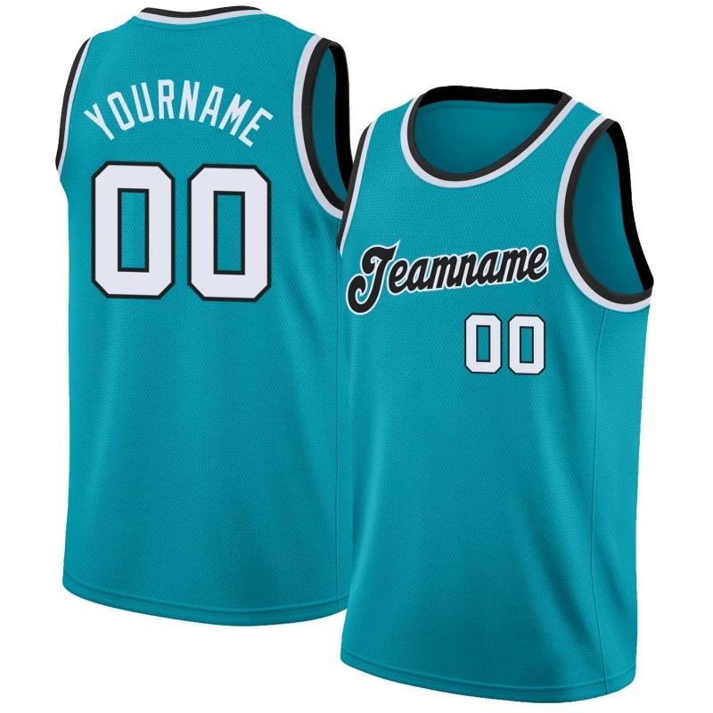 Customized Name Numbers Pattern Tank Tops