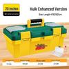 Three-Layer Foldable Plastic Toolbox for Car-Mounted Storage and Multi-Functional Repairs