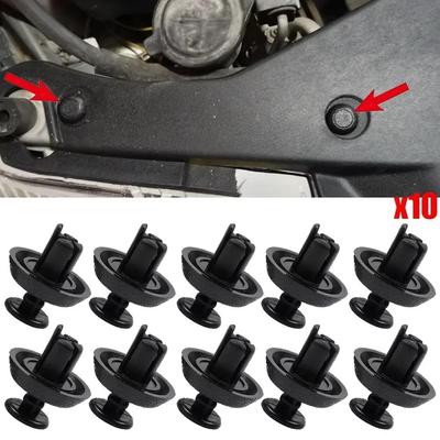 10x Auto Panel Rivet Fastener Bumper Mud Flaps Cover Fixed Clips For Toyota Chr Corolla Avensis T25 Camry Lexus RX 9046707211