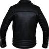 NOORA Men's Real Leather Black Jacket ST033