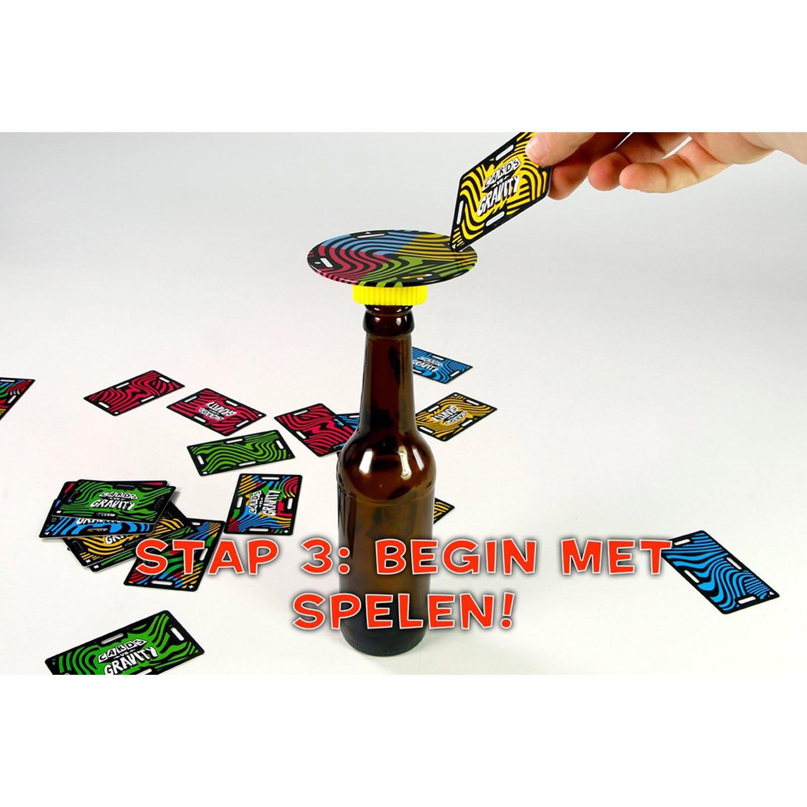 Антигравитационная игра для путешествий с балансом карт. Веселая игра для складывания карт — фото 7