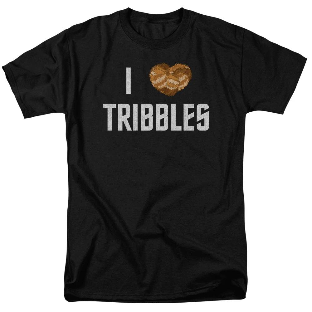 Star Trek - I Heart Tribbles - Unisex Short Sleeve Children s T-shirt - Black 150