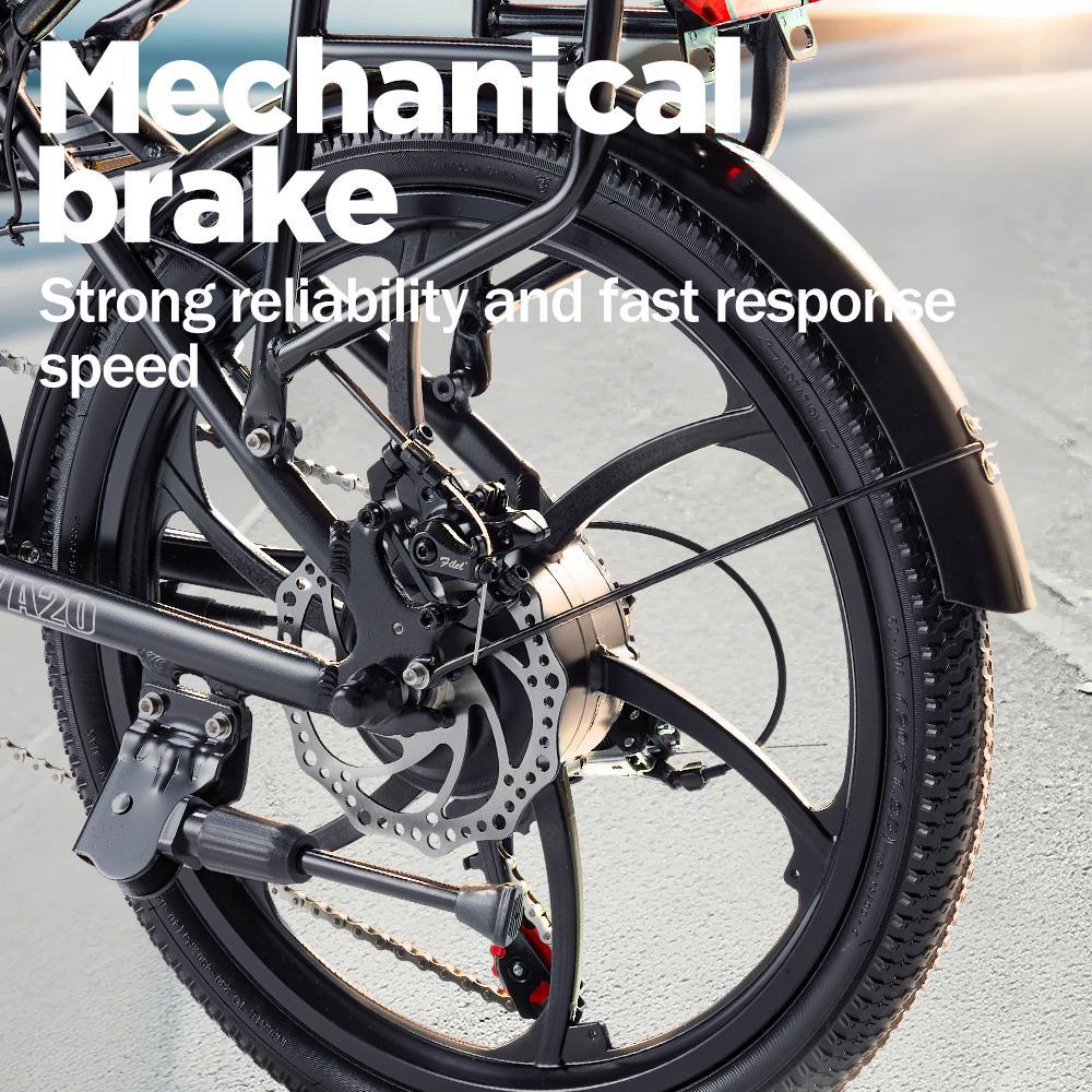 Ebike 2025 nový RANDRIDE YA20 350W 48V 12.8AH.CST skládací horské terénní městské elektrokolo
