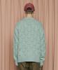 UNALLOYED Embossed Clover Knit / Mint