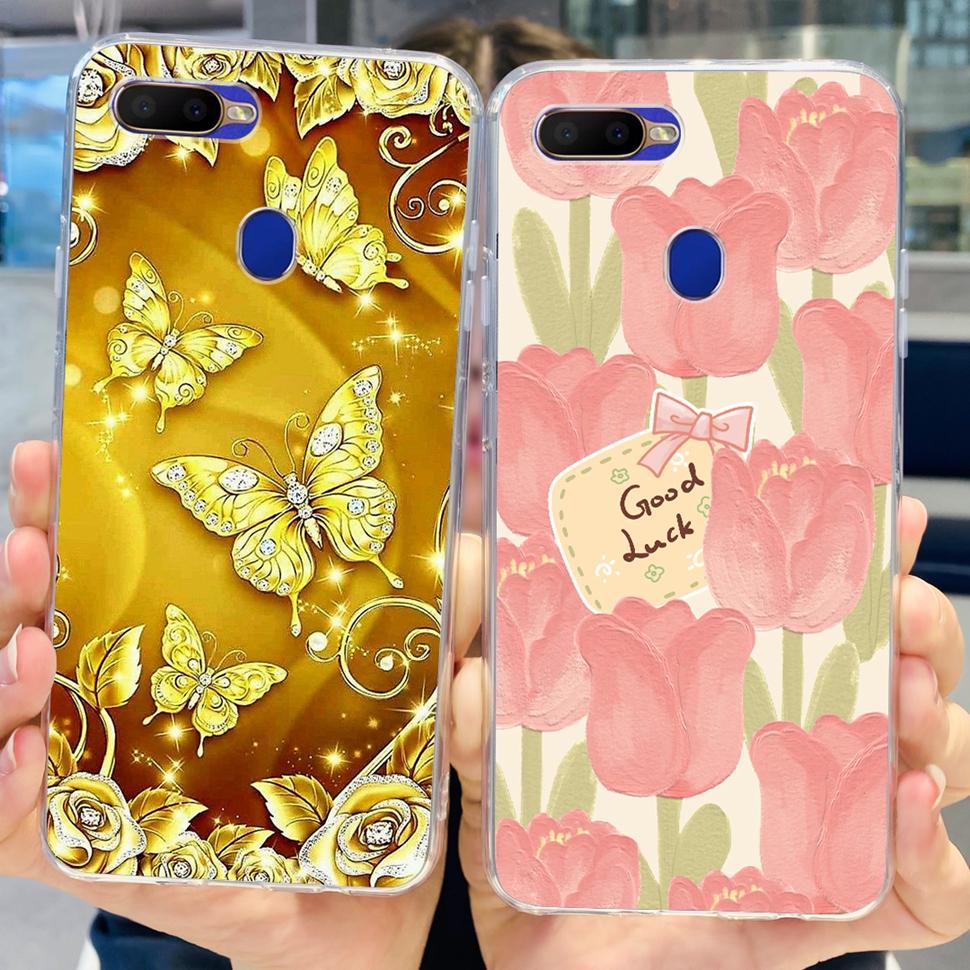 For OPPO A5S Casing AX5s CPH1909 6.2" Cute Cartoon Back Cover Phone Cases For Oppo A 5S OppoA5s Soft TPU Fundas Coque Shell
