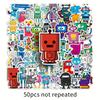 50pcs Robot Personalized Cartoon Creative Cute Stickers Decorate Notebook Mobile Phone Case Luggage Cup Stickers