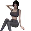 Sexy Ice Silk Zipper Design Sense Silk Pantsuits Erotic Charm Slim Thin Soft Elegant Mature Passion Waist Exposed Design Z9AE