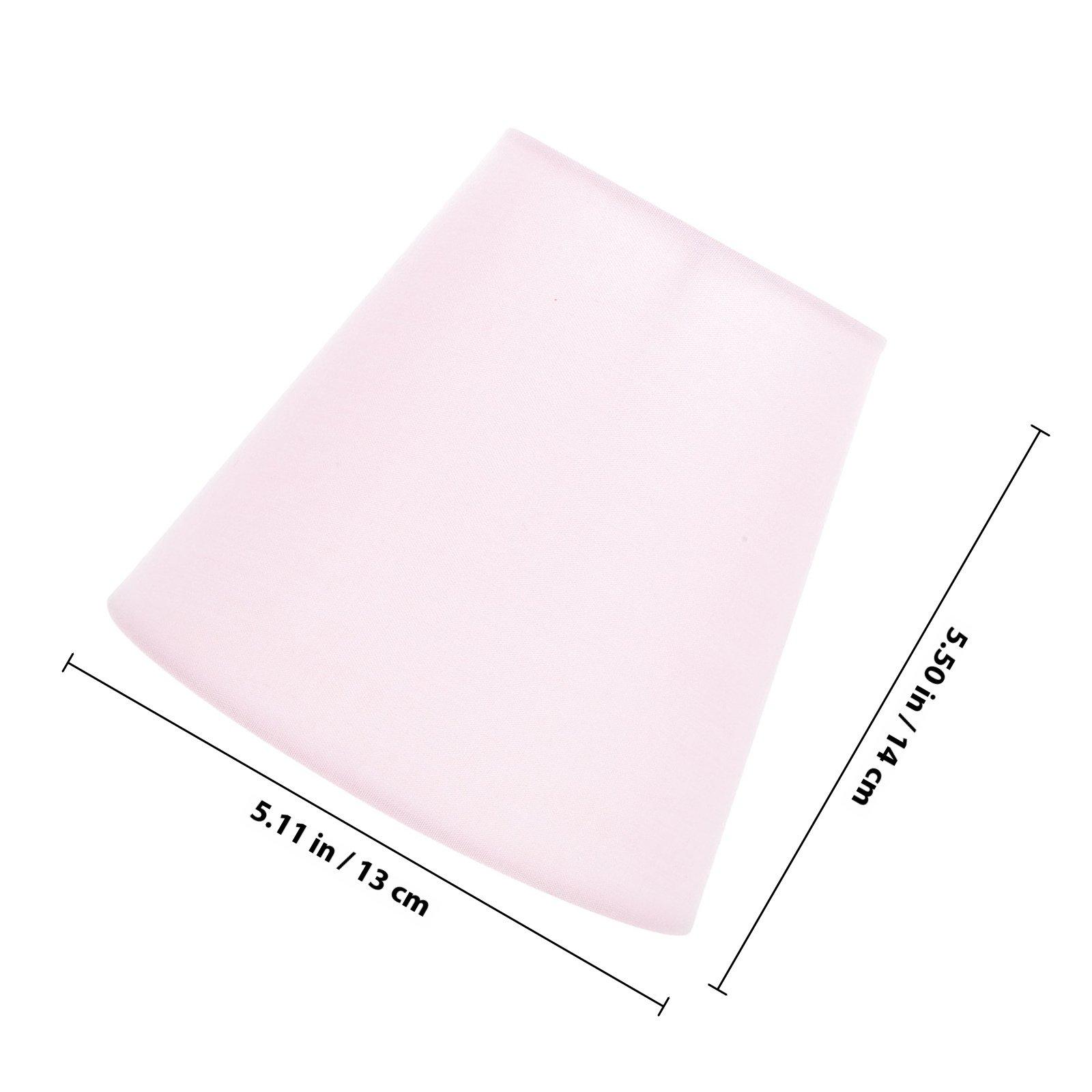 

Macaron Lamp Shade Fabric Drum Light Cover for Pendant Ceiling Light Floor Lamp Office Living Room Drum Lampshade рожевий