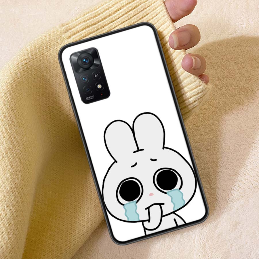 Cute Cartoon K-Kkamang Phone Case For Redmi Note 13 14 15 Pro Plus 12 13C 12C 15C 9 10 10C 9T 9C 9A TPU Soft Cover Clear Cell Ca