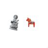 Guan Yin Figurine Sculpture Feng Shui Collectible Female Buddha Dalecarlian Animal Ornament for