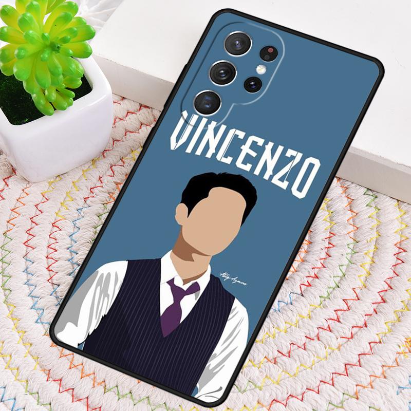 Vincenzo Cassano Kdrama TPU Phone Case For Samsung Galaxy note 10 pro S26 S25 S24 S23 S22 Ultra Plus S21 FE S20 Shockproof Cover