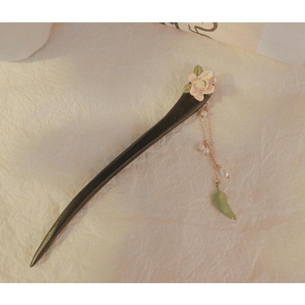 Vintage matu nūja Dabīga Sandalkoka matu sprādze Sievietēm Meitenes Matu Spraudītes Spraudītes Senatnes ķīniešu stila matu aksesuāri Rotaslietas Sievietēm