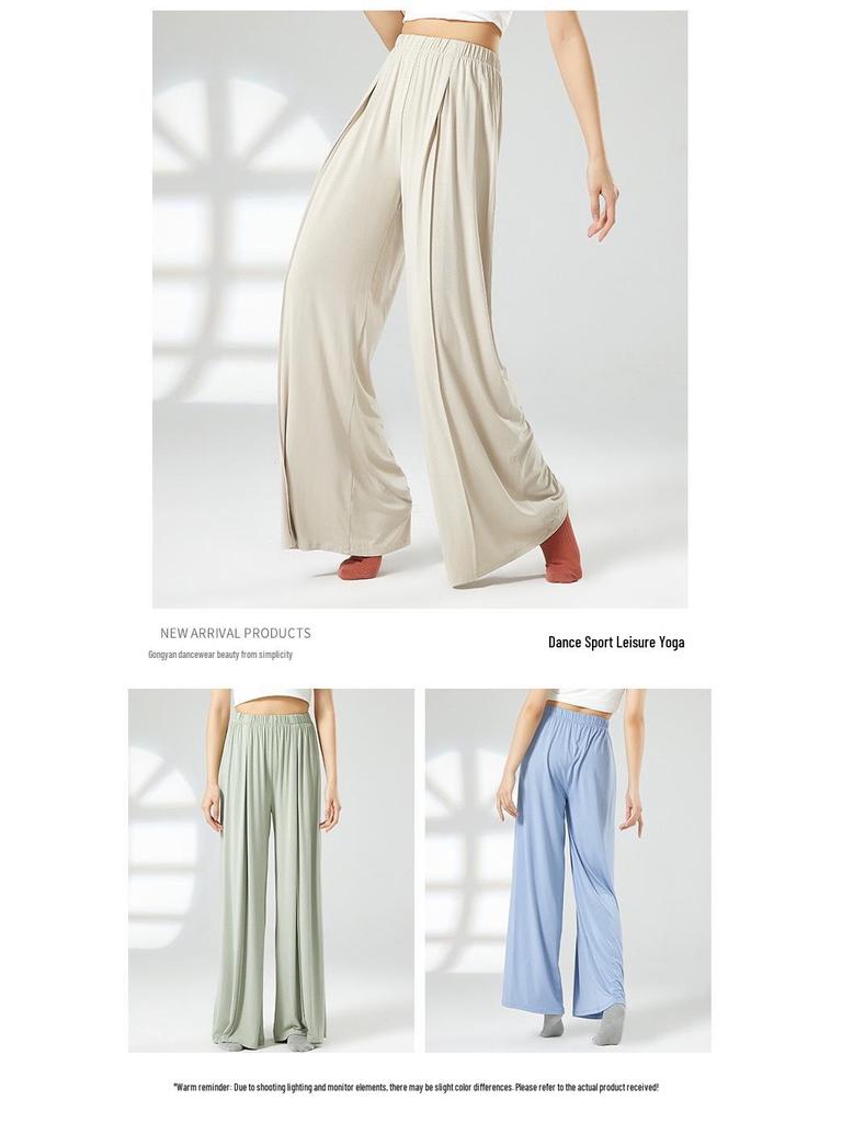 Four Seasons Damen Klassischer & Moderner Tanz Weitbeinige Hosen