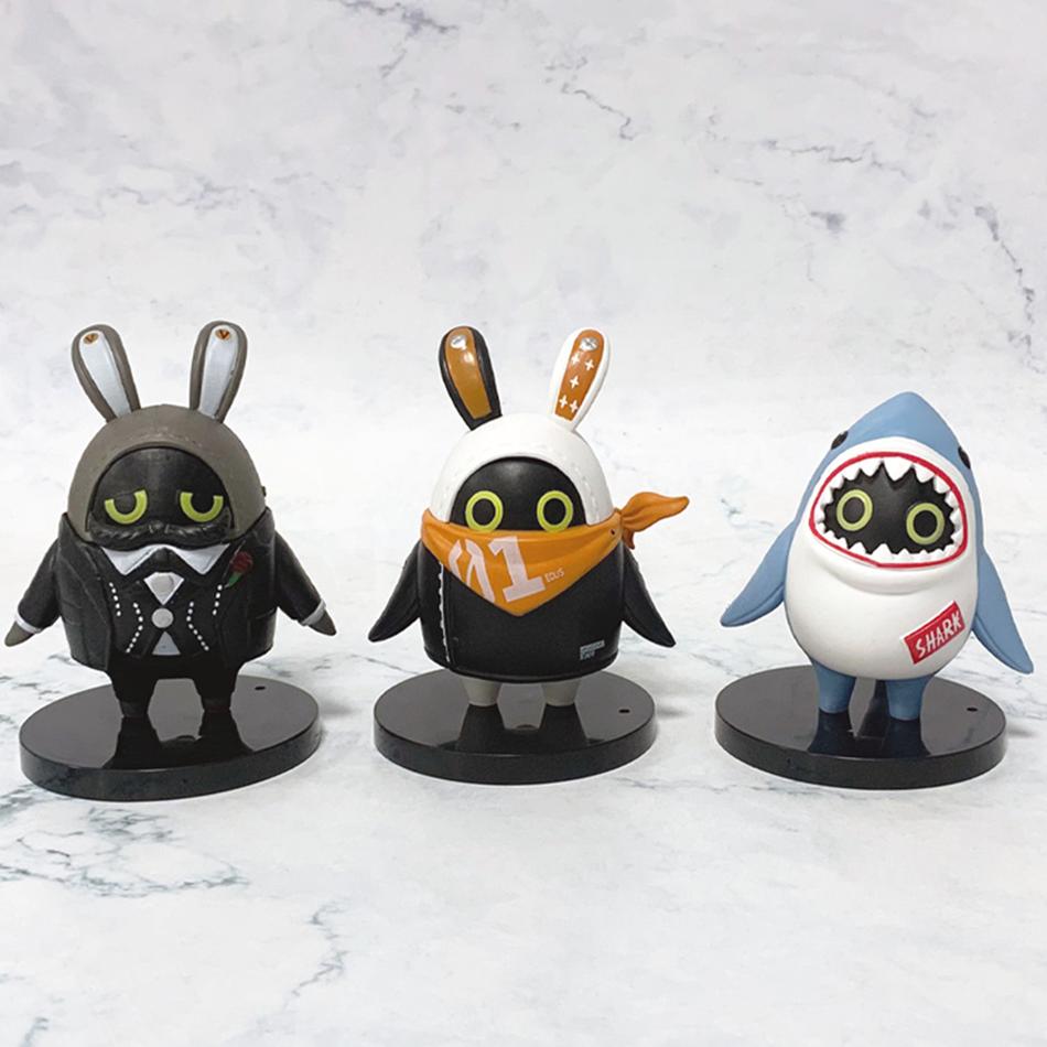 Zenless Zone Zero Anime Zabawka ZZZ Bangboo EOUS Rekinooki Gra Uroczy Bangboo Gadżet Kawaii Figurki PVC Zabawka Prezenty Dla Dziecka