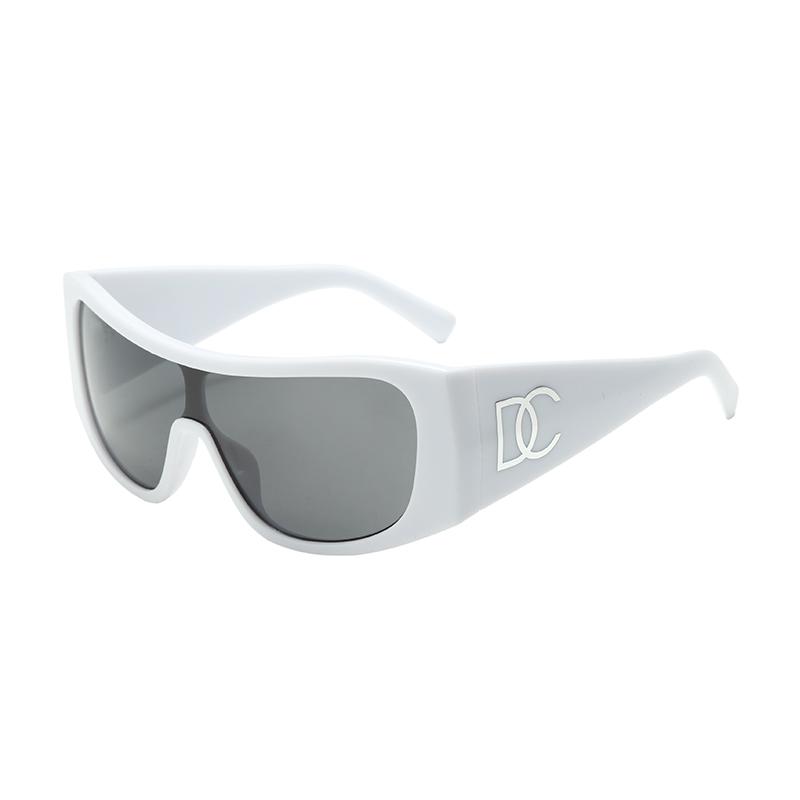 Fashion Outdoor Cycling Sunglasses Y2k Integrated Lens Sunglasses Large Frame Premium Sunglasses 7789