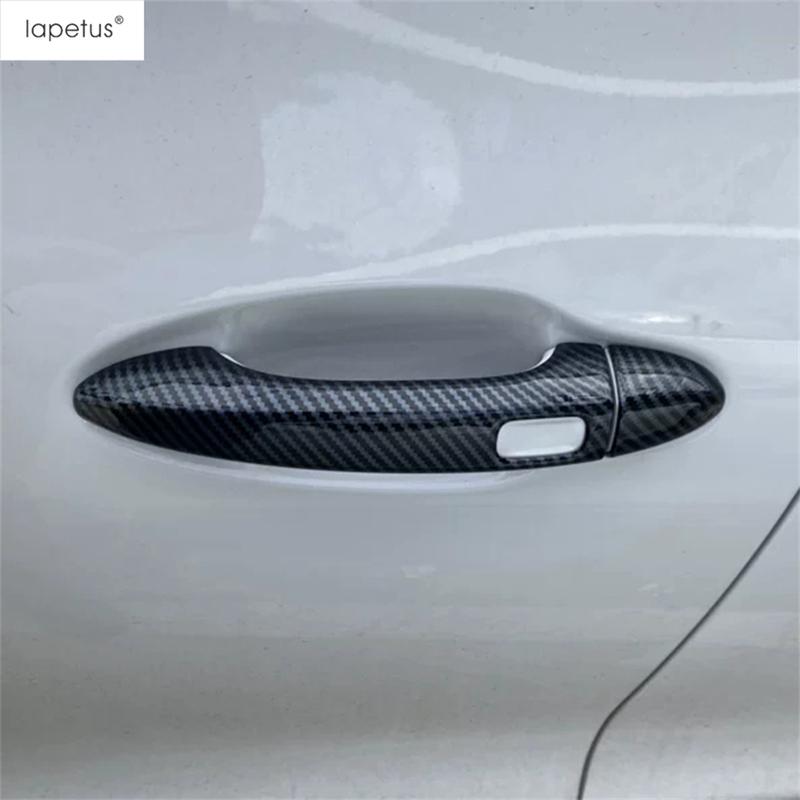Rear Window Wiper / Door Handle Bowl / Rearview Mirror Rain Eyebrow Caps Cover Trim Accessories For Chery Tiggo 8 2018 -