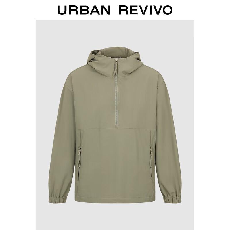 UR2025 Men s Outdoor Casual Hooded Pullover Shirt S