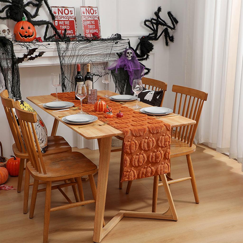 Halloween Tablecloth  Table Flag Tablecloth, Family Gathering Tablecloth Decoration