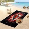 Portugal Fußball Print Strandtuch Schnelltrocknend Super Saugfähig Weiches Badetuch für Schwimmen Strand Reisen Fan Souvenir Geschenk